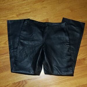 Whetblu Black Leather pants